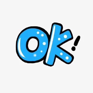 ✌️-Ok!, Telegram Sticker