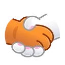 🤝-Oliver emoji (@TgSticker), Telegram Sticker