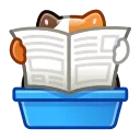 🚽-Oliver emoji (@TgSticker), Telegram Sticker
