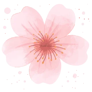 🌸-عــذوبـــــ, Telegram Sticker