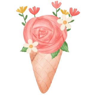 🌸-عــذوبـــــ, Telegram Sticker