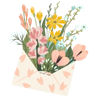 🌸-عــذوبـــــ, Telegram Sticker