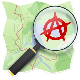 ☮️-OpenStreetMap(OSM;), Telegram Sticker