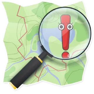 ❕-OpenStreetMap(OSM;), Telegram Sticker