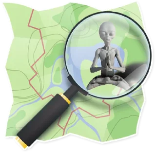 👽-OpenStreetMap(OSM;), Telegram Sticker