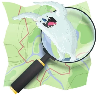 ⛄️-OpenStreetMap(OSM;), Telegram Sticker