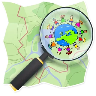 🌏-OpenStreetMap(OSM;), Telegram Sticker