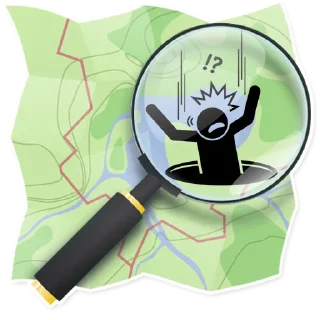 🕳-OpenStreetMap(OSM;), Telegram Sticker