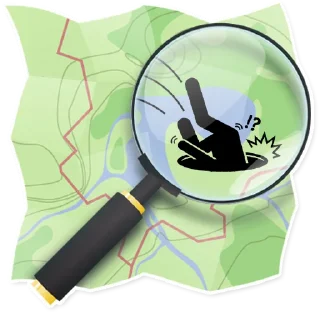🕳-OpenStreetMap(OSM;), Telegram Sticker