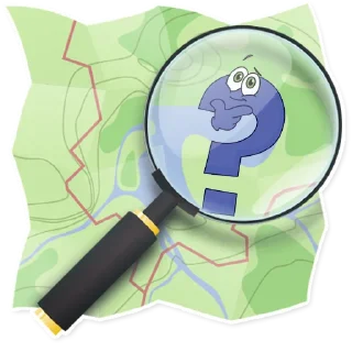 ❔-OpenStreetMap(OSM;), Telegram Sticker