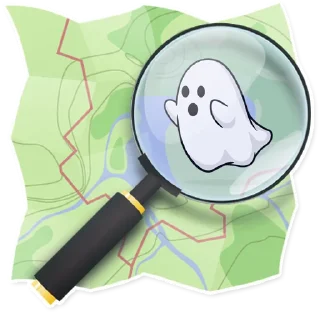 👻-OpenStreetMap(OSM;), Telegram Sticker