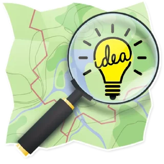 💡-OpenStreetMap(OSM;), Telegram Sticker
