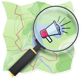📢-OpenStreetMap(OSM;), Telegram Sticker