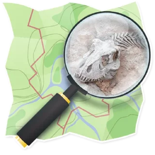 🦕-OpenStreetMap(OSM;), Telegram Sticker
