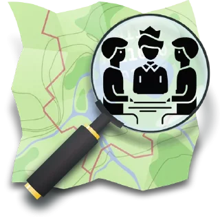 👮-OpenStreetMap(OSM;), Telegram Sticker