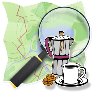 ☕️-OpenStreetMap(OSM;), Telegram Sticker