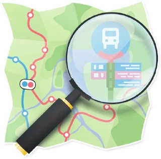 🚌-OpenStreetMap(OSM;), Telegram Sticker
