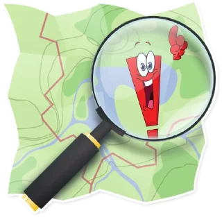 ❗️-OpenStreetMap(OSM;), Telegram Sticker