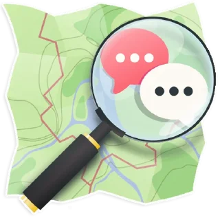 💬-OpenStreetMap(OSM;), Telegram Sticker