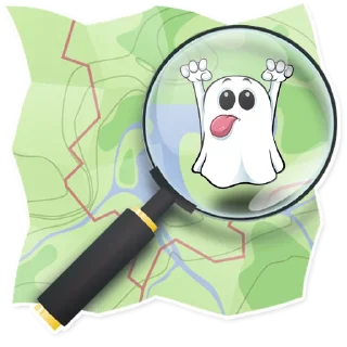 👻-OpenStreetMap(OSM;), Telegram Sticker