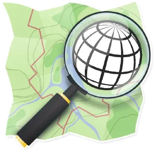 🌐-OpenStreetMap(OSM;), Telegram Sticker