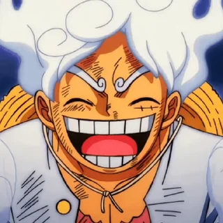 😂-Gear 5 (@TodorokiShouto), Telegram Sticker
