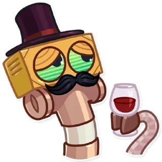 🧐-Oppy, Telegram Sticker