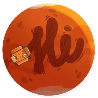 👋-Oppy, Telegram Sticker
