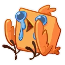 😭-Sparrowhead, Telegram Sticker