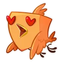 😍-Sparrowhead, Telegram Sticker