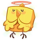 😇-Sparrowhead, Telegram Sticker