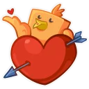 😘-Sparrowhead, Telegram Sticker