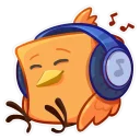 🎵-Sparrowhead, Telegram Sticker