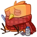 🤒-Sparrowhead, Telegram Sticker