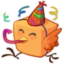 🎉-Sparrowhead, Telegram Sticker