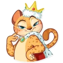 👸-Orange Sunshine, Telegram Sticker