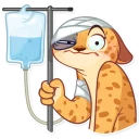 🤕-Orange Sunshine, Telegram Sticker