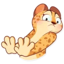 ✋-Orange Sunshine, Telegram Sticker