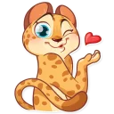 😘-Orange Sunshine, Telegram Sticker