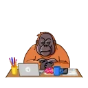 😡-Orangoutang, Telegram Sticker