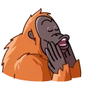 😌-Orangoutang, Telegram Sticker
