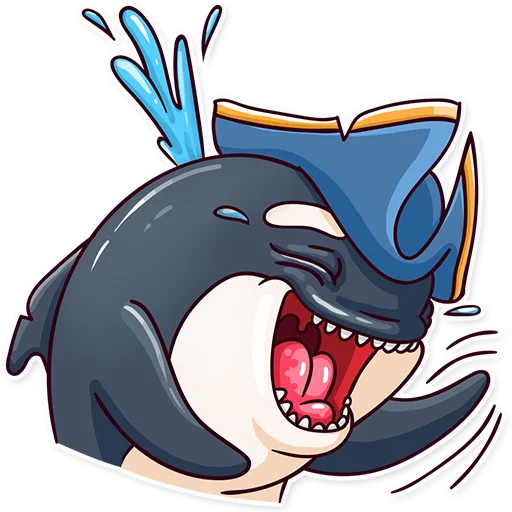 Orca88 the Pirate!, telegram sticker