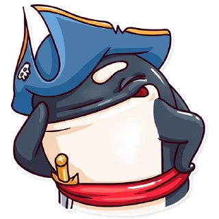 🤦‍♂️-Orca88 the Pirate!, Telegram Sticker