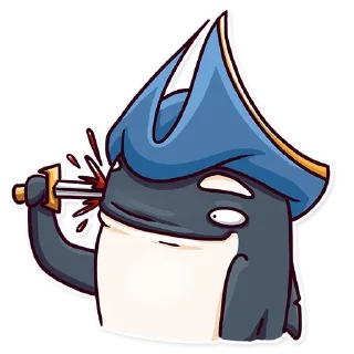 🤯-Orca88 the Pirate!, Telegram Sticker