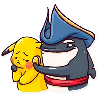 💛-Orca88 the Pirate!, Telegram Sticker