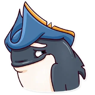 😒-Orca88 the Pirate!, Telegram Sticker