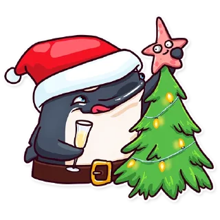 🎄-Orca88 the Pirate!, Telegram Sticker