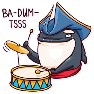 😐-Orca88 the Pirate!, Telegram Sticker
