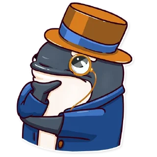 🧐-Orca88 the Pirate!, Telegram Sticker