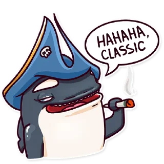 🚬-Orca88 the Pirate!, Telegram Sticker